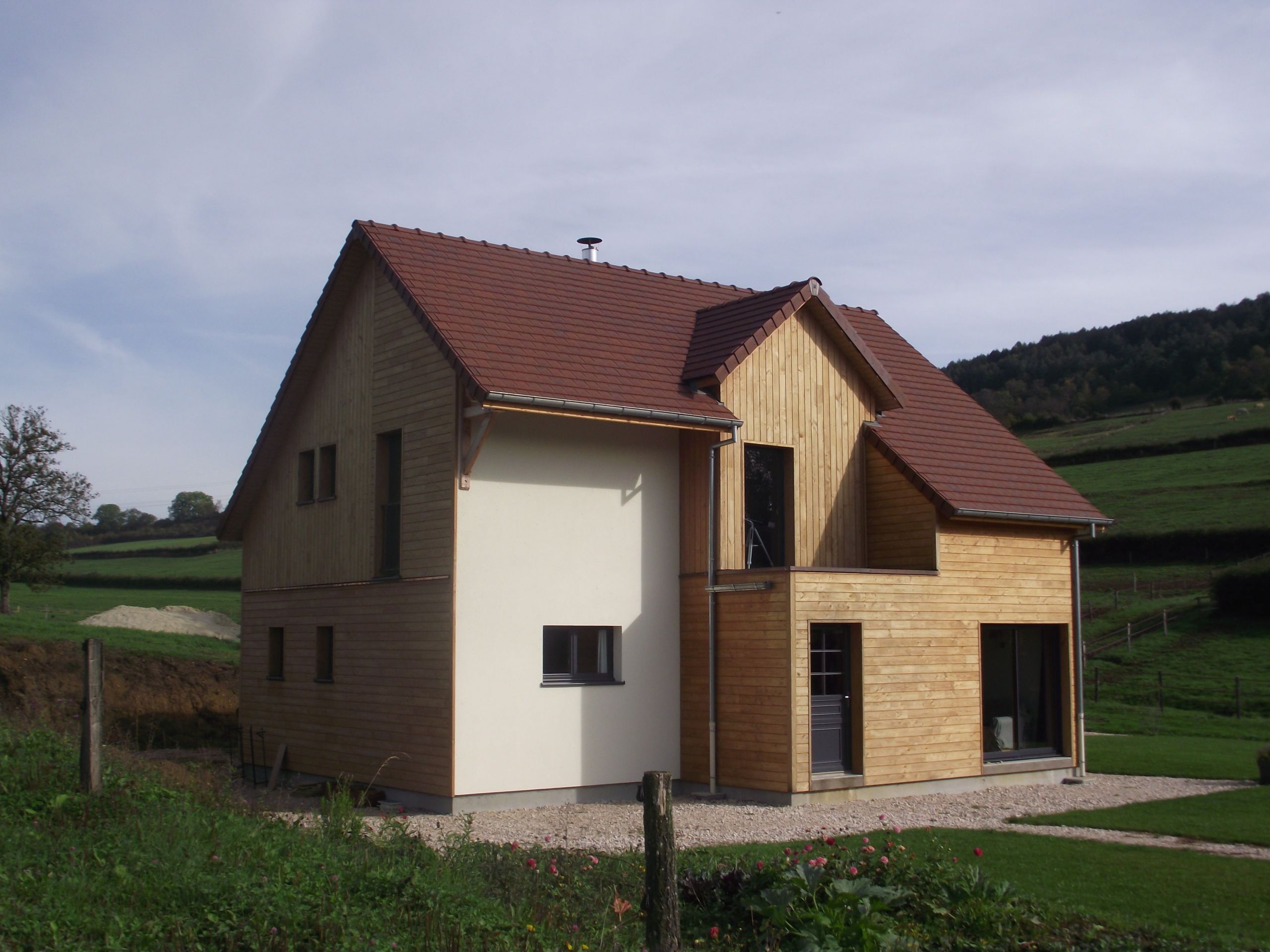 Maisons et charpentes ossature bois en Bourgogne-Franche-Comté