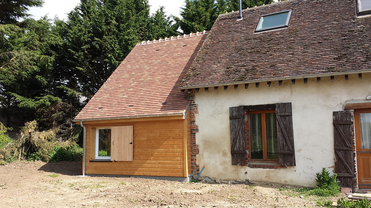 extension ossature bois Bourgogne Franche Comté